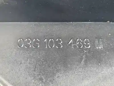 Peça sobressalente para automóvel em segunda mão tampa de válvulas por audi a3 (8p) bls referências oem iam 03g103469m  
