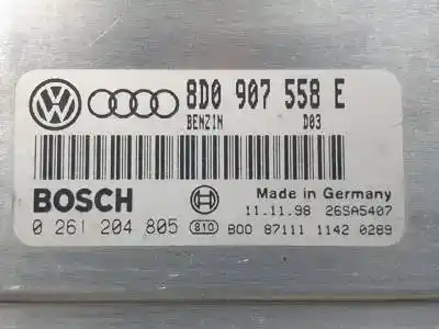 Second-hand car spare part ecu engine control for audi a4 berlina (b5) aeb oem iam references 0261204805 8d0907558e 