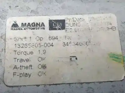 Peça sobressalente para automóvel em segunda mão elevador de vidros traseiro direito por opel meriva b a13dte referências oem iam 13265805004  