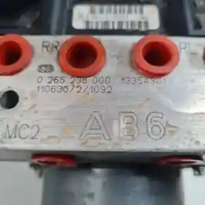 Peça sobressalente para automóvel em segunda mão abs por opel meriva b a13dte referências oem iam 13354301 0265238000 0265950820 
