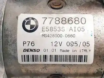 Peça sobressalente para automóvel em segunda mão motor de arranque por bmw serie 3 coupe (e46) m57d30.306d2 referências oem iam 7788680 ms4280000660 