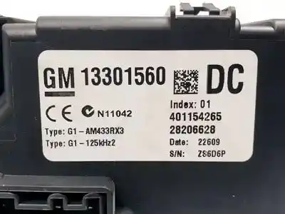 Second-hand car spare part fuse box unit for opel corsa d z12xep oem iam references 13301560 28206628 401154265 