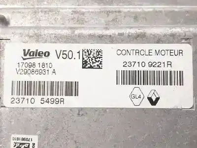Second-hand car spare part ecu engine control for renault clio iv h4b408 oem iam references 170981810 237105499r 237109221r 