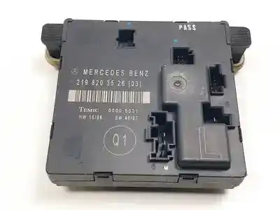 Peça sobressalente para automóvel em segunda mão módulo de confort / bsi /bcm por mercedes-benz clase cls (w219) 642920 referências oem iam 2198203526