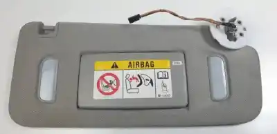 Peça sobressalente para automóvel em segunda mão para-sol direito por opel mokka (c76) b16dth.lvl referências oem iam   95430385