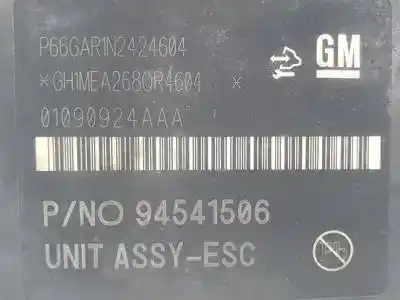 Peça sobressalente para automóvel em segunda mão abs por opel mokka (c76) b16dth.lvl referências oem iam 94541506 688250455 