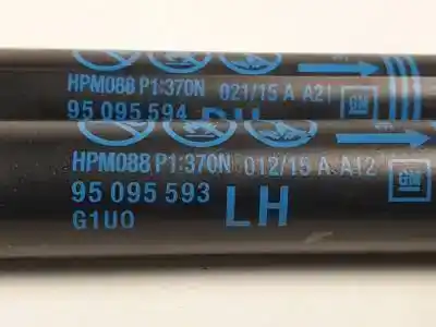 Second-hand car spare part tailgate gas strut for opel mokka (c76) b16dth.lvl oem iam references 95095593  