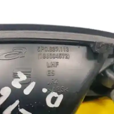 Peça sobressalente para automóvel em segunda mão puxador interior dianteiro esquerdo por seat toledo (5p2) bjb referências oem iam 5p0837113 186004572 