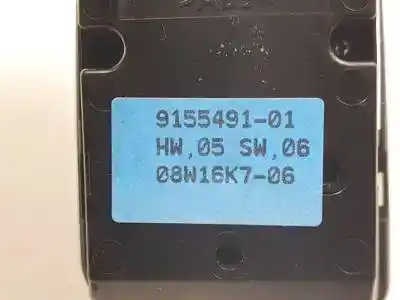 Second-hand car spare part left front power window switch for bmw serie 1 berlina (e81/e87) n47d20u0.n47d20a.11002146549 oem iam references 915549101  