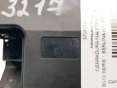 Peça sobressalente para automóvel em segunda mão fechadura do mala por bmw serie 1 berlina (e81/e87) n47d20u0.n47d20a.11002146549 referências oem iam 7840617  