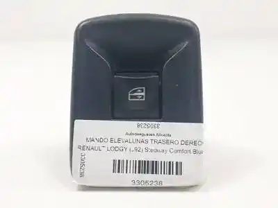 Peça sobressalente para automóvel em segunda mão botão / interruptor elevador vidro traseiro direito por dacia lodgy (j92) k9k872 referências oem iam 