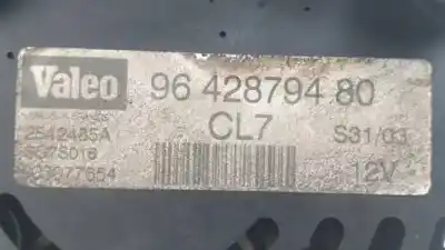 Second-hand car spare part alternator for citroen c3 kfv(tu3jp) oem iam references 9642879480  