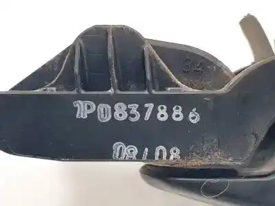 Peça sobressalente para automóvel em segunda mão puxador exterior frente direito por seat leon (1p1) d-bls referências oem iam 1p0837886  