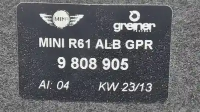 Second-hand car spare part parcel shelf for mini paceman (r61) n47c20k1.n47c20a.11002219949 oem iam references 9808905  