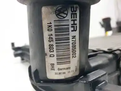 Peça sobressalente para automóvel em segunda mão intercooler por seat leon (1p1) d-bls referências oem iam 1k0145803q n7085002 
