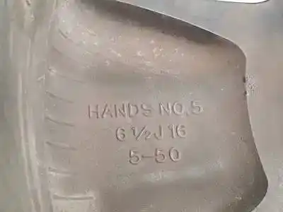 Second-hand car spare part rim for dacia duster k9k666 oem iam references 403003392r r16 aluminio 