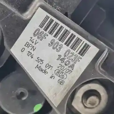 Second-hand car spare part alternator for seat leon (1p1) bxe oem iam references 06f903023f 0124525091 