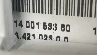 Second-hand car spare part heating / air conditioning control panel for citroen jumpy (g9) 9hu oem iam references 1400153380  