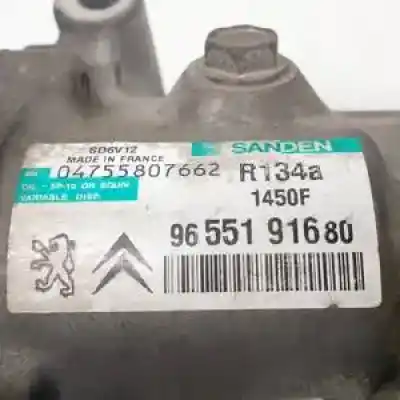 Pezzo di ricambio per auto di seconda mano compressore aria condizionata per citroen c2 (jm_) 1.6 riferimenti oem iam 9655191680 1450f sd6v12 