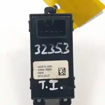 Second-hand car spare part rear left power window switch for kia cee´d (jd) d4fc oem iam references 93580a2000 49d5101000 
