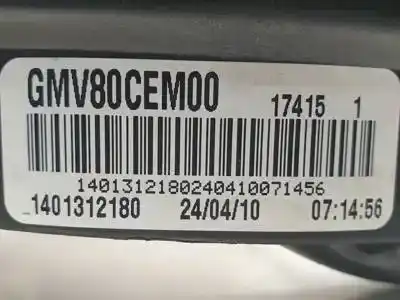 Peça sobressalente para automóvel em segunda mão termoventilador elétrico por citroen jumpy (g9) 9hu referências oem iam 1401312180 gmv80cem00 