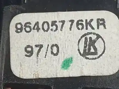 Pezzo di ricambio per auto di seconda mano avvertimento per citroen jumpy (g9) 9hu riferimenti oem iam 96405776kr  