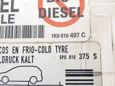 Peça sobressalente para automóvel em segunda mão tampa de combustível externa por seat leon (1p1) d-bls referências oem iam 1p0809905  