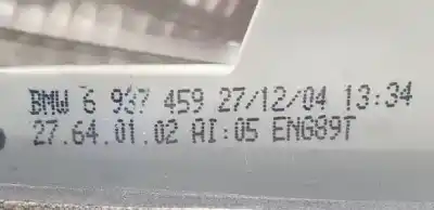 Peça sobressalente para automóvel em segunda mão farolim interior traseiro esquerdo por bmw serie 3 berlina (e90) n52b25o0.n52b25a.11000415402 referências oem iam 6937459  