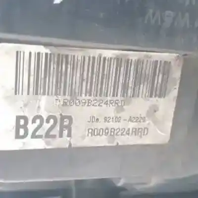 Second-hand car spare part right headlight for kia cee´d (jd) d4fc oem iam references 92102a2220  