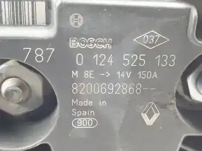 Second-hand car spare part alternator for renault master ii combi g9ua6.g9u650 oem iam references 8200692868 0124525133 