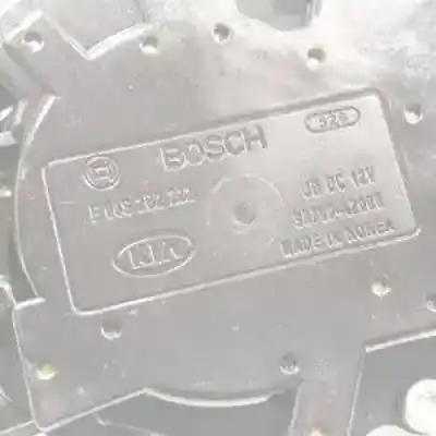 Second-hand car spare part rear windshield wiper motor for kia cee´d (jd) d4fc oem iam references 98700a2000 f00s2b2222 