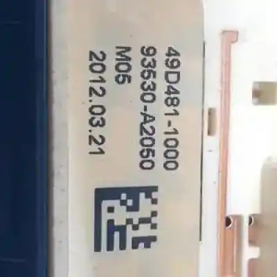 Pezzo di ricambio per auto di seconda mano controllo specchio per kia cee´d (jd) d4fc riferimenti oem iam 93530a2050  