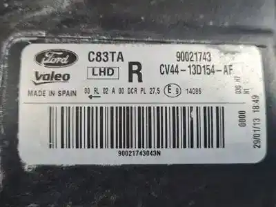 Автозапчасти б/у правая фара за ford kuga (cbs) dw10c.txda.txma ссылки oem iam cv4413d154af xenon 90021743 