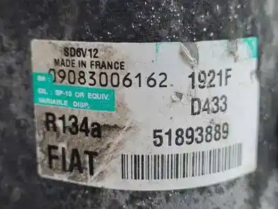 Pezzo di ricambio per auto di seconda mano compressore aria condizionata per citroen nemo (vp) 199a9000.fhz.f13dte5 riferimenti oem iam 51893889 1921f 