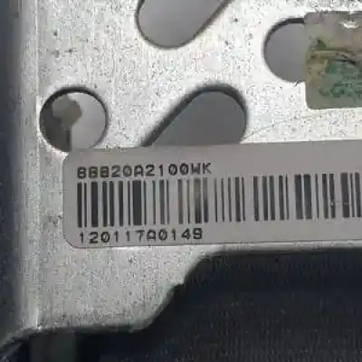 Second-hand car spare part front right seat belt for kia cee´d (jd) d4fc oem iam references 88810a2100 88820a2100 