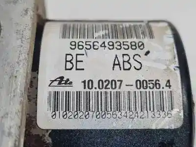 Peça sobressalente para automóvel em segunda mão abs por citroen c3 kfv(tu3jp) referências oem iam 9656493580 10097011093 