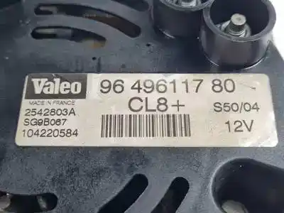 Second-hand car spare part alternator for citroen c3 kfv(tu3jp) oem iam references 9649611780 2542803a 