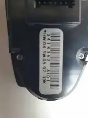 Peça sobressalente para automóvel em segunda mão botão / interruptor elevador vidro dianteiro esquerdo por bmw x3 (e83) n47d20o0.n47d20a.11002146545 referências oem iam 3414352 3411746 3402734 