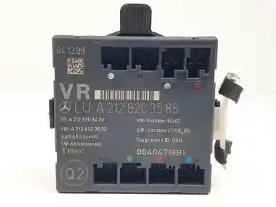 Gebrauchtes Autoersatzteil ELEKTRONISCHES MODUL zum MERCEDES-BENZ CLASE C (W204) BERLINA 651913 OEM-IAM-Referenzen A2128203585  