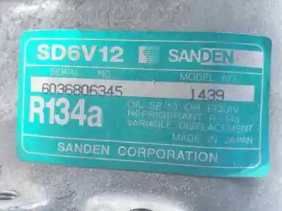 Second-hand car spare part air conditioning compressor for citroen c3 kfv(tu3jp) oem iam references 1439  