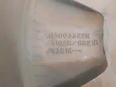 Second-hand car spare part rim for dacia duster k9k666 oem iam references 403003392r r16 aluminio 