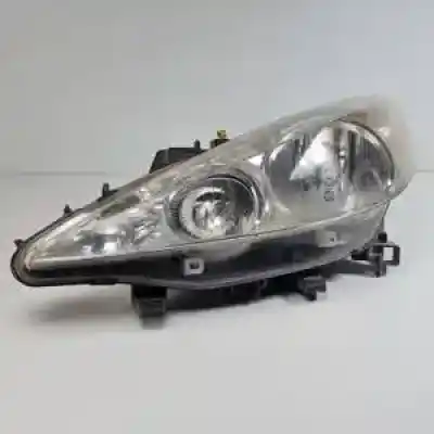 Second-hand car spare part left headlight for peugeot 207 9hxdv6ated4.9hv.9h01.9hx oem iam references 9649986280