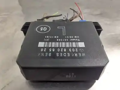 Peça sobressalente para automóvel em segunda mão Módulo Electrónico Do Fecho Central por MERCEDES CLASE C (W203) BERLINA 611962 Referências OEM IAM 2038206526  