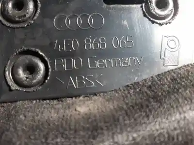 Автозапчасти б/у обивка задней левой двери за audi a8 (4e2) 3.7 quattro ссылки oem iam 4e0868065  