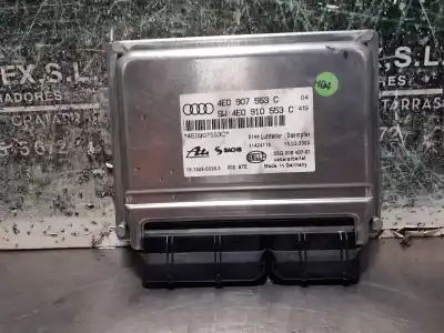 Автозапчасти б/у блок управления подвеской за audi a8 (4e2) 3.7 quattro ссылки oem iam 4e0907553c