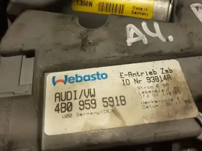 Recambio de automóvil de segunda mano de motor techo electrico para audi a4 berlina (8e) 1.9 tdi referencias oem iam 4b0959591b  