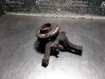 Second-hand car spare part front left knuckle for renault clio ii fase ii (b/cb0) 1.5 dci diesel 64 cv / 47 kw oem iam references   