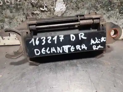 Peça sobressalente para automóvel em segunda mão puxador exterior frente direito por audi 80/90 (893) 1.9 t.d 66 kw referências oem iam 4a0837206  