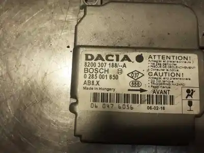 Автозапчасти б/у блок управления подушками безопасности за dacia logan (ls_) 1.5 dci (ls0k) ссылки oem iam 8200307188  