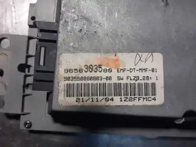 Pièce détachée automobile d'occasion ÉCRAN MULTIFONCTIONS pour PEUGEOT 607 (S2)  Références OEM IAM 9656303580  